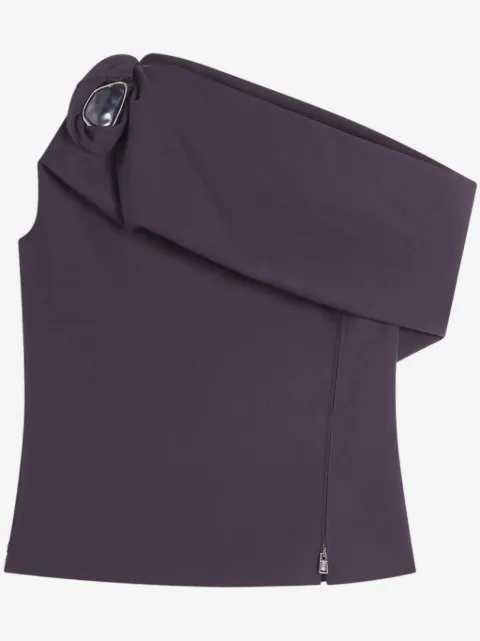 Lanvin asymmetric blouse