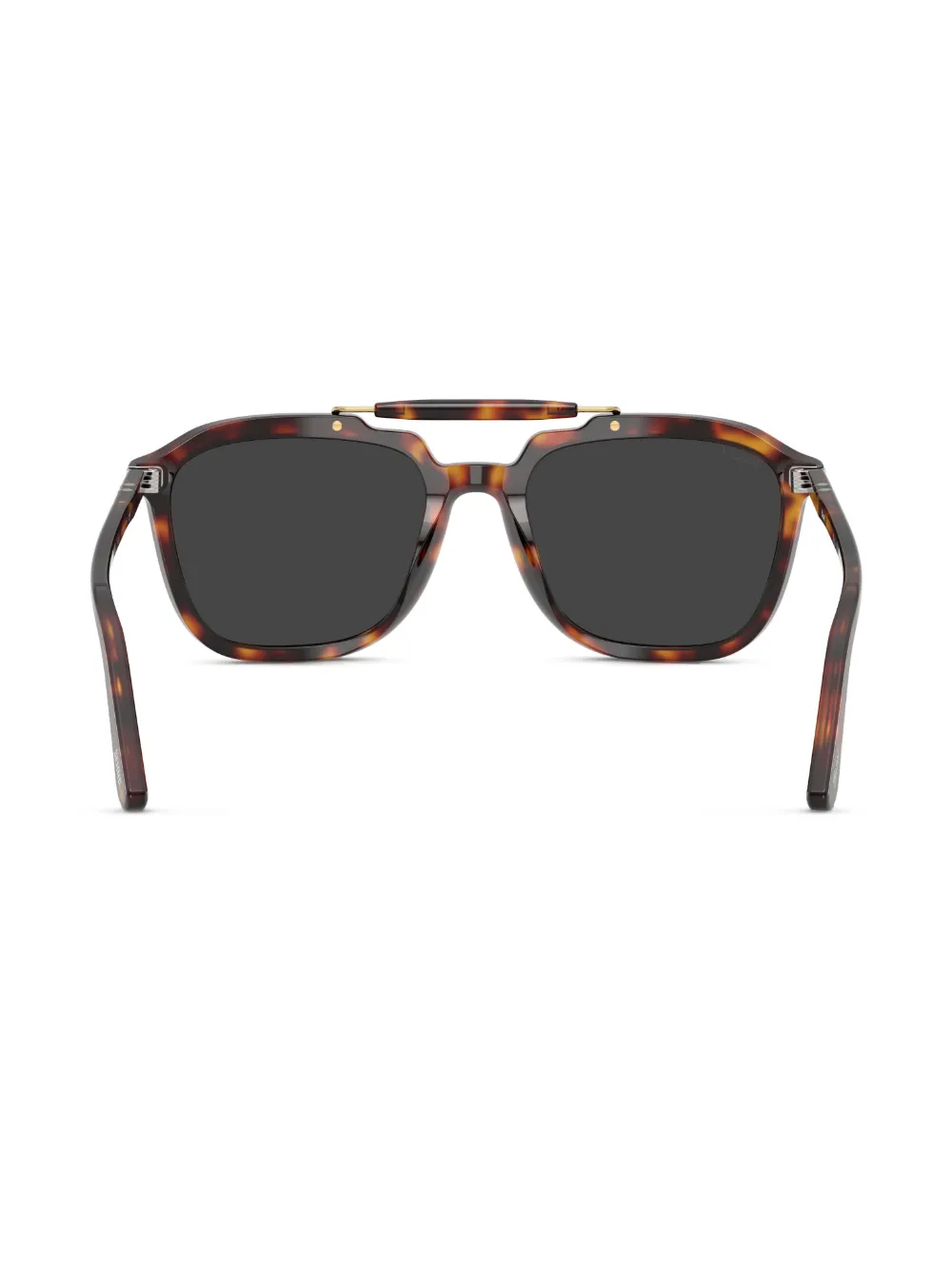 Persol Zonnebril met schildpadschild-effect Bruin