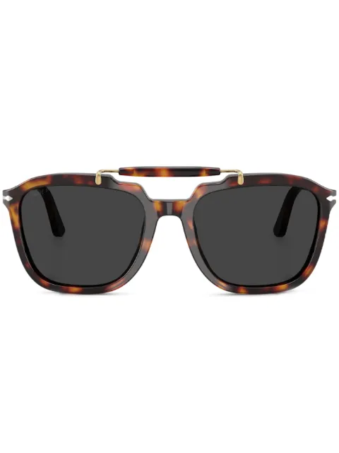 Persol tortoise-shell square frame sunglasses 