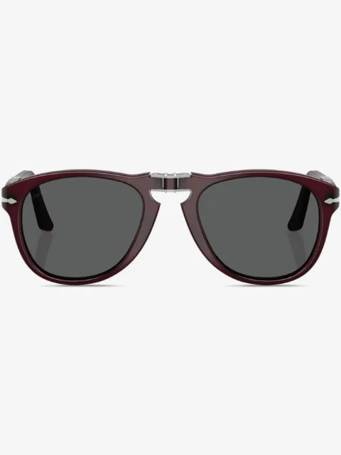 Persol lunettes de soleil à monture ronde