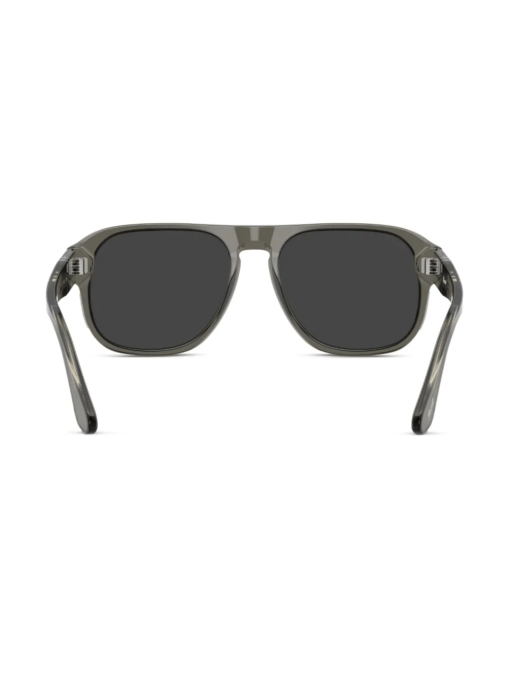 Persol Jean zonnebril met vierkant montuur Grijs