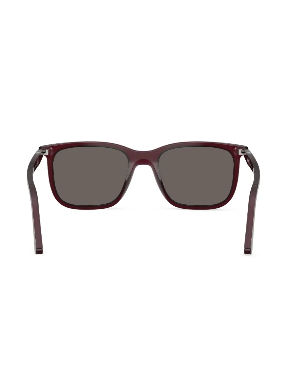 Persol Zonnebril met vierkant montuur Rood