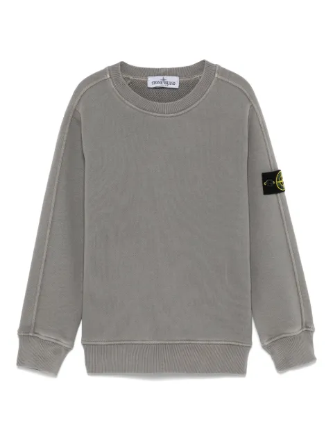 Stone Island Junior Compass-badge sweater