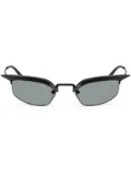 Prada Eyewear geometric-frame sunglasses - Black