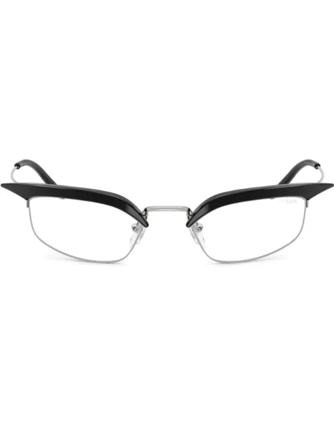 Prada Eyewear geometric-frame glasses