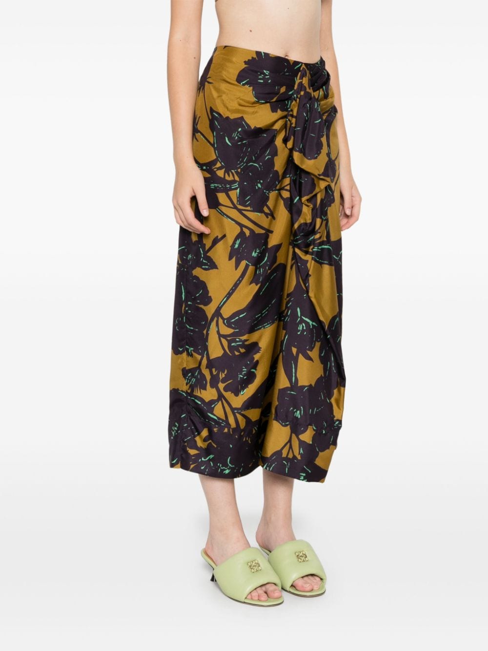 ESSENTIEL ANTWERP GLAVIA MIDI SKIRT 