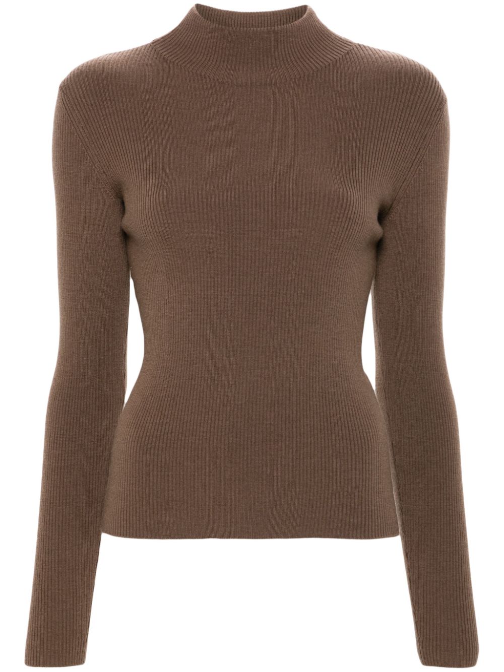 IRO high-neck jumper - Brown