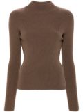 IRO high-neck jumper - Brown