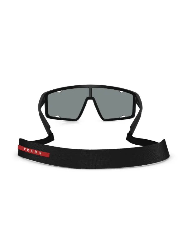 Prada Linea Rossa Linea Rossa Sunglasses | Black | FARFETCH