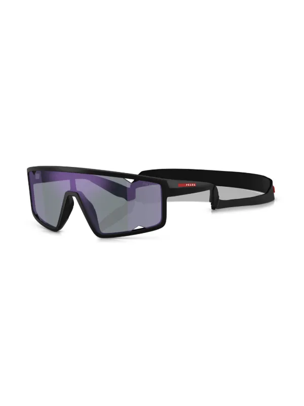 Prada Linea Rossa Linea Rossa Sunglasses | Black | FARFETCH