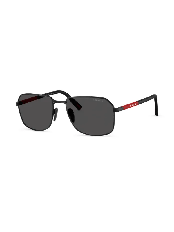Prada Linea Rossa Linea Rossa Sunglasses | Black | FARFETCH ZA