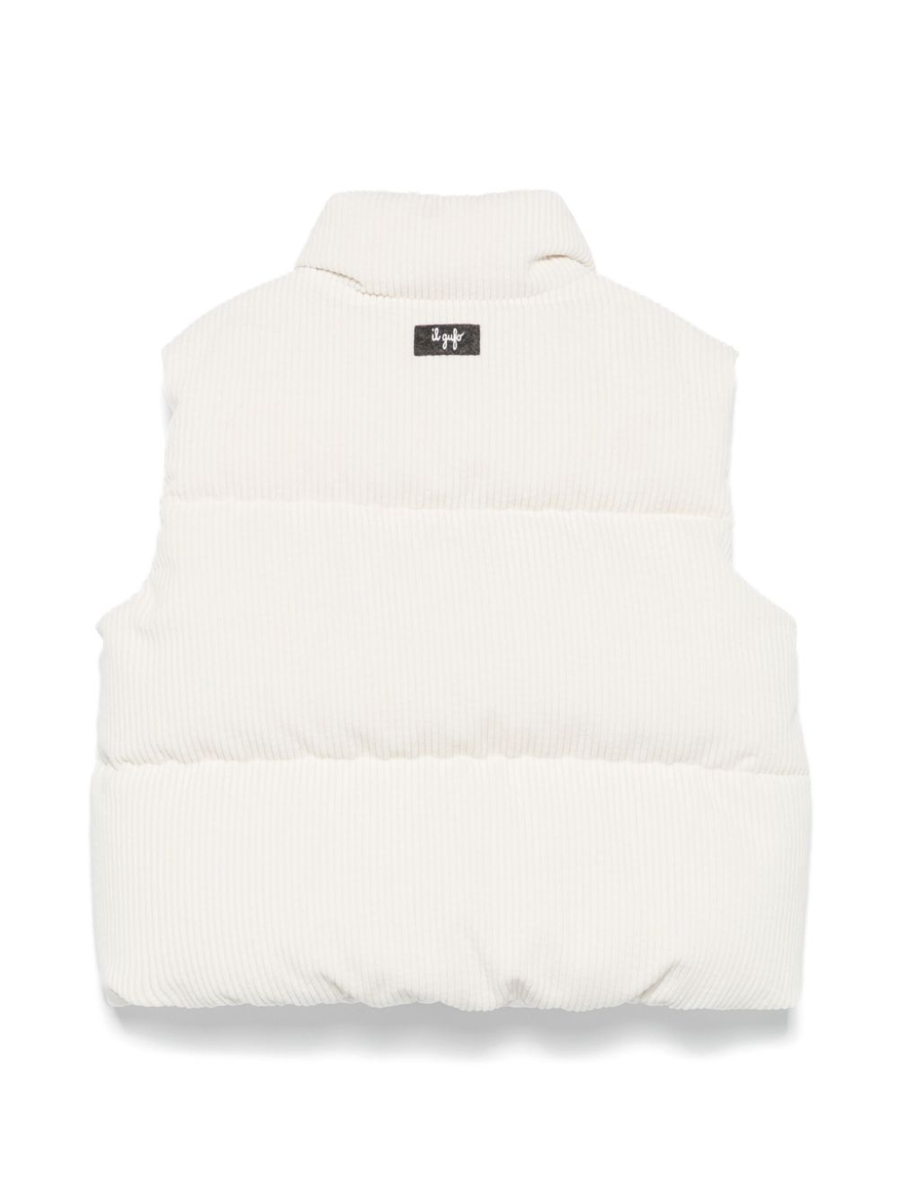 Il Gufo puffer gilet - White