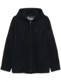 Herno twill hooded jacket - Blue