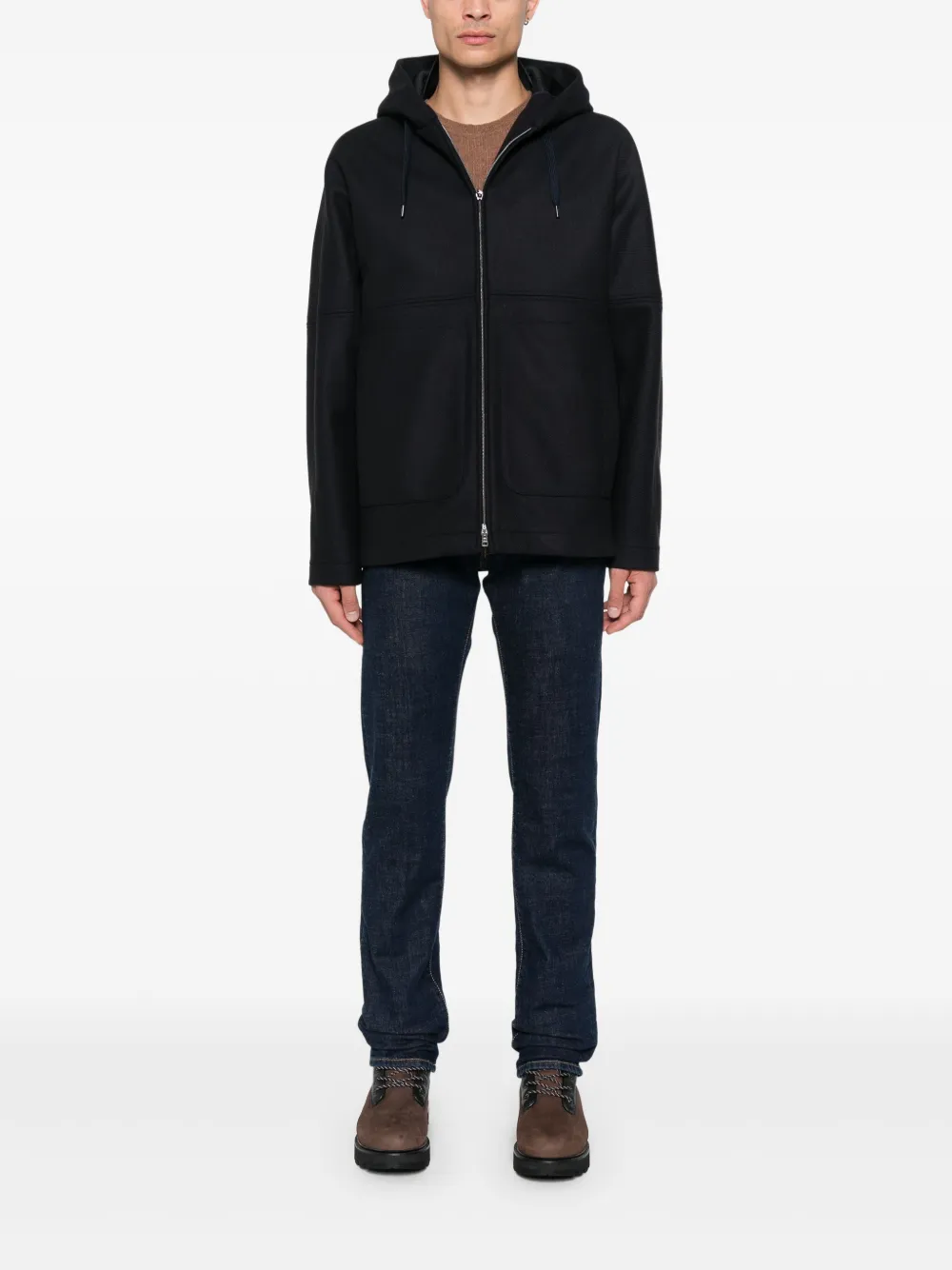 Herno twill hooded jacket | Hooded Jackets | Image 2