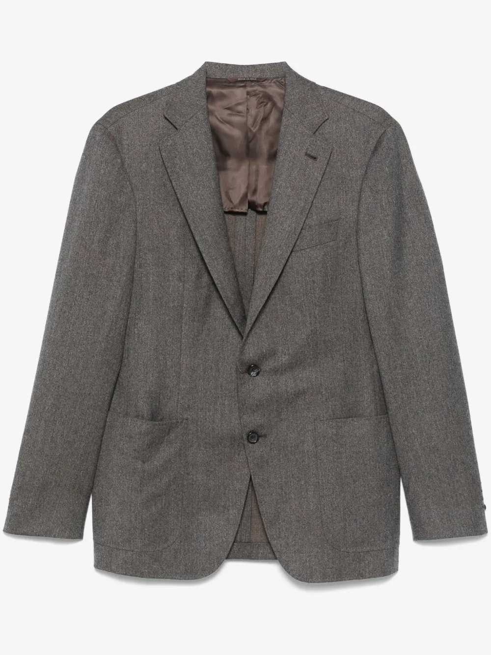 Canali blazer con efecto mélange | marrón | Image 1