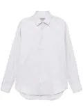 Canali geometric-print shirt - Neutrals