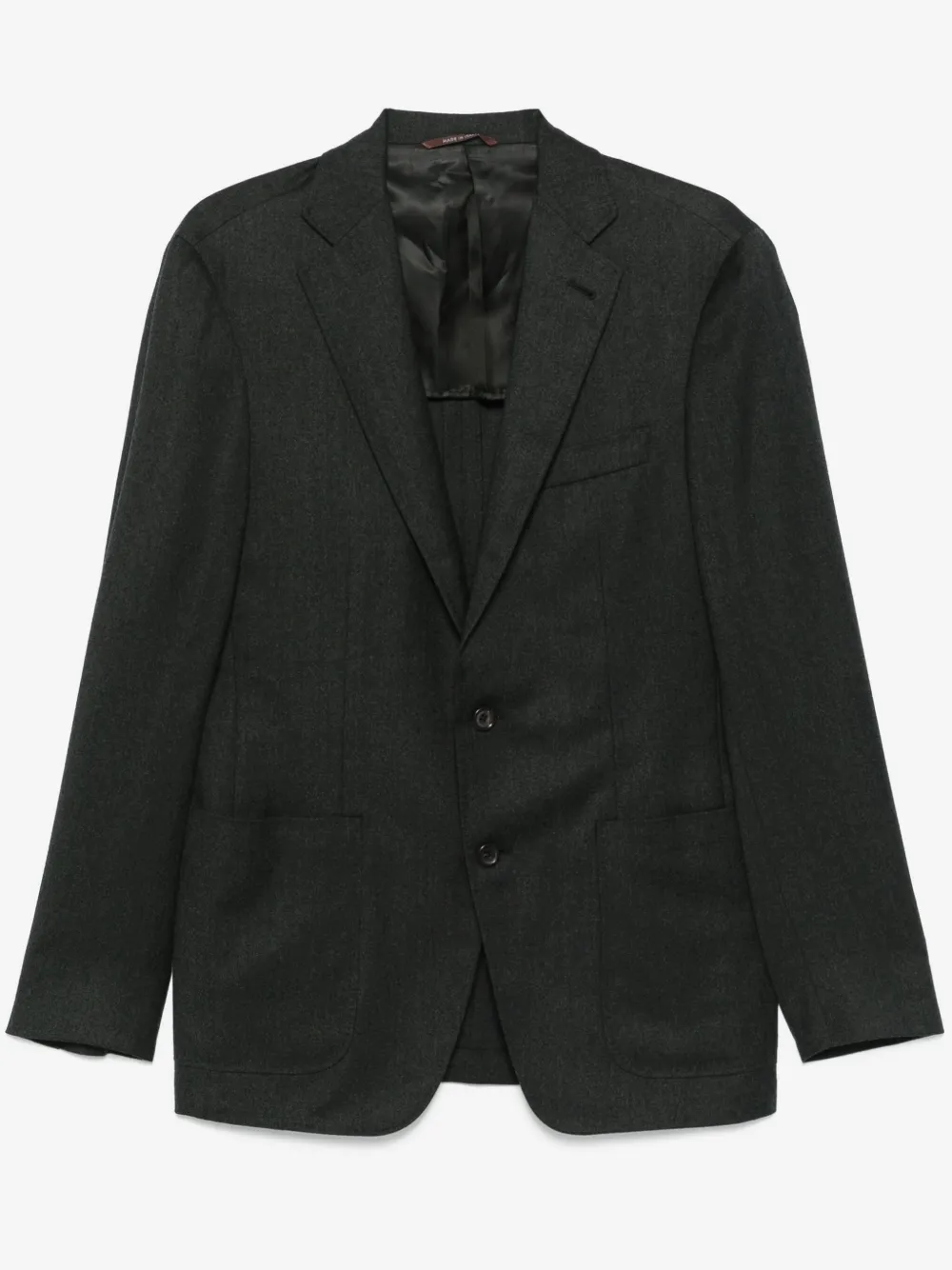Canali wool blazer | Green | Image 1