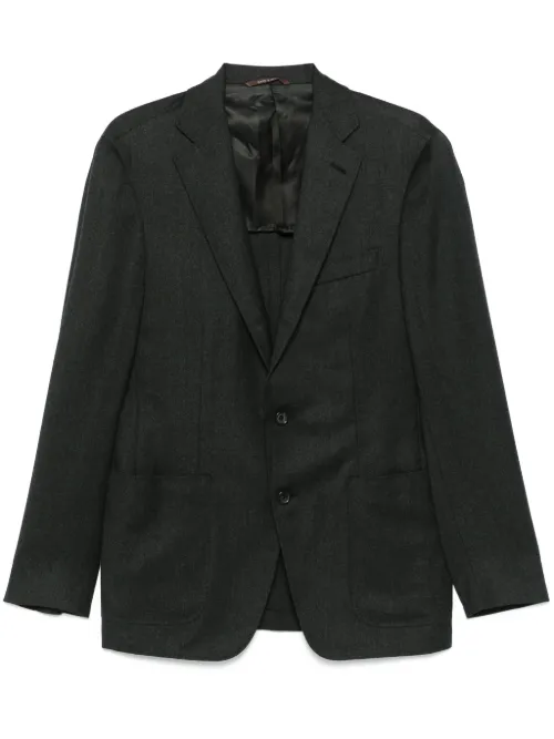 Blazer à design texturé - Canali - Modalova