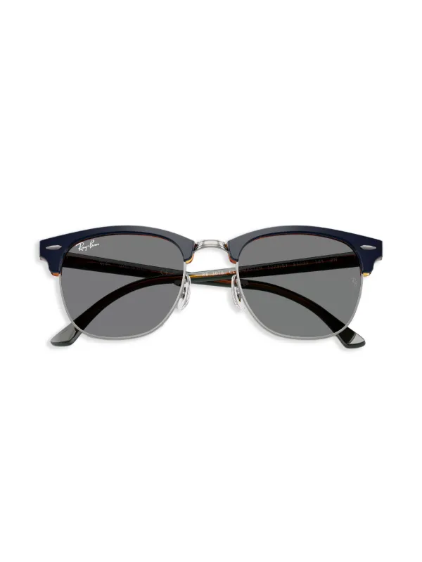 Ray-Ban RB3016 Clubmaster Classic Sunglasses Grey FARFETCH VN
