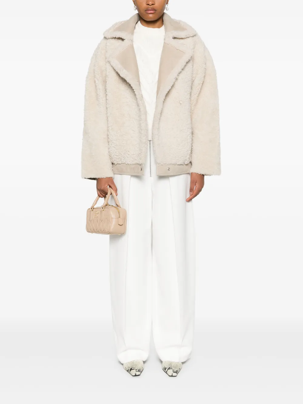 IRO Lammy coat - Beige
