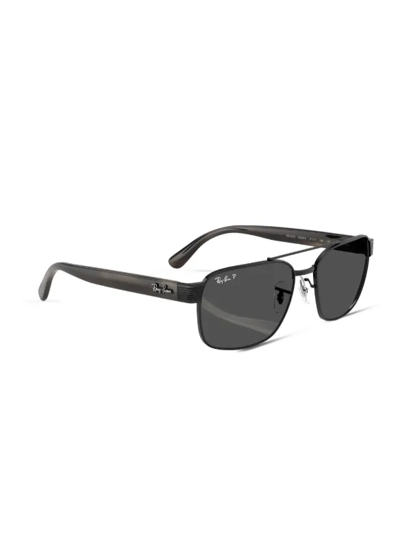 Ray-Ban RB3751CH Chromance Sunglasses | Black | FARFETCH JO
