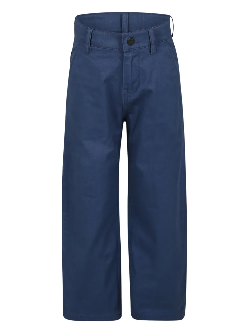 Timberland Kids Cargo broek met logopatch Blauw