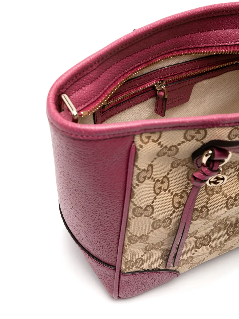 Gucci Shopper met logo Roze