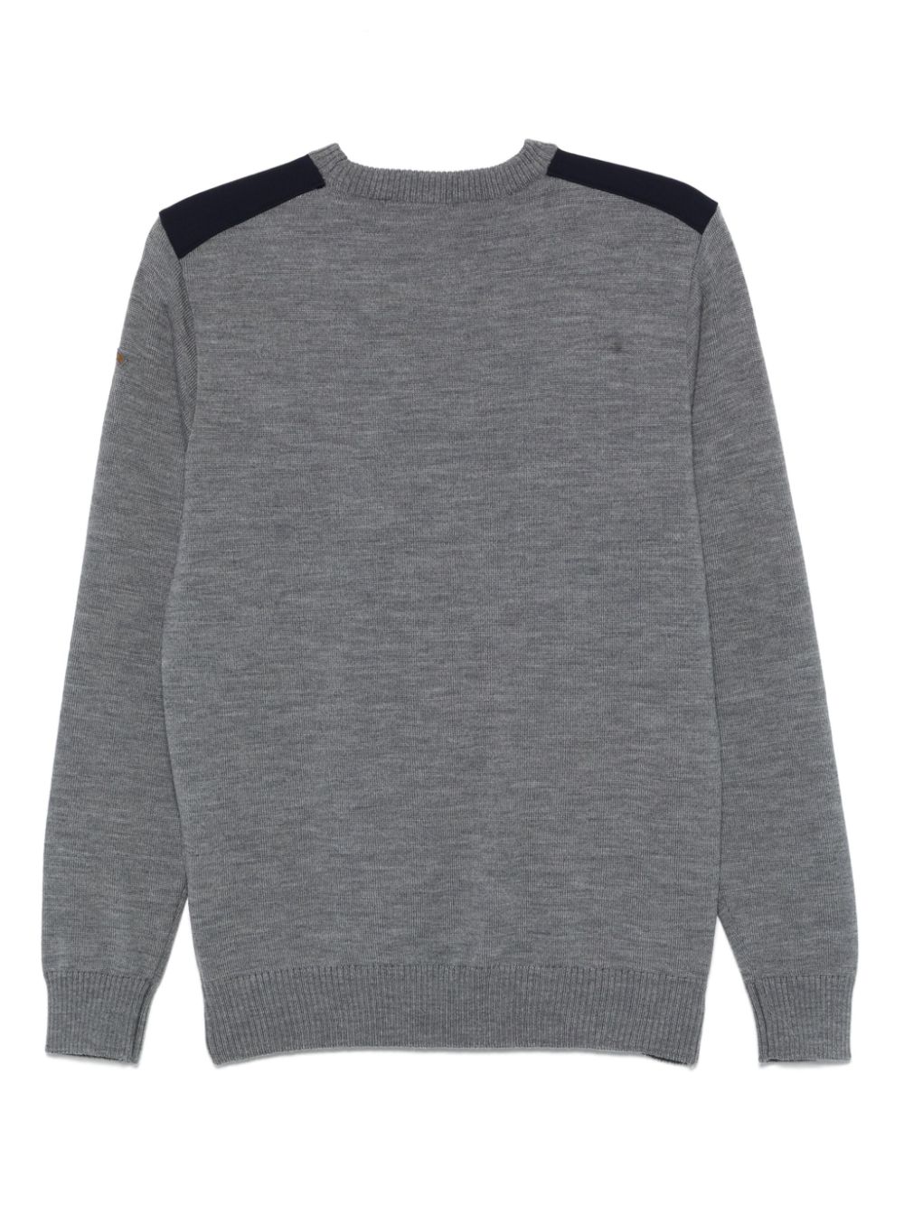 Paul & Shark Typhoon-inserts wool sweater - Grijs