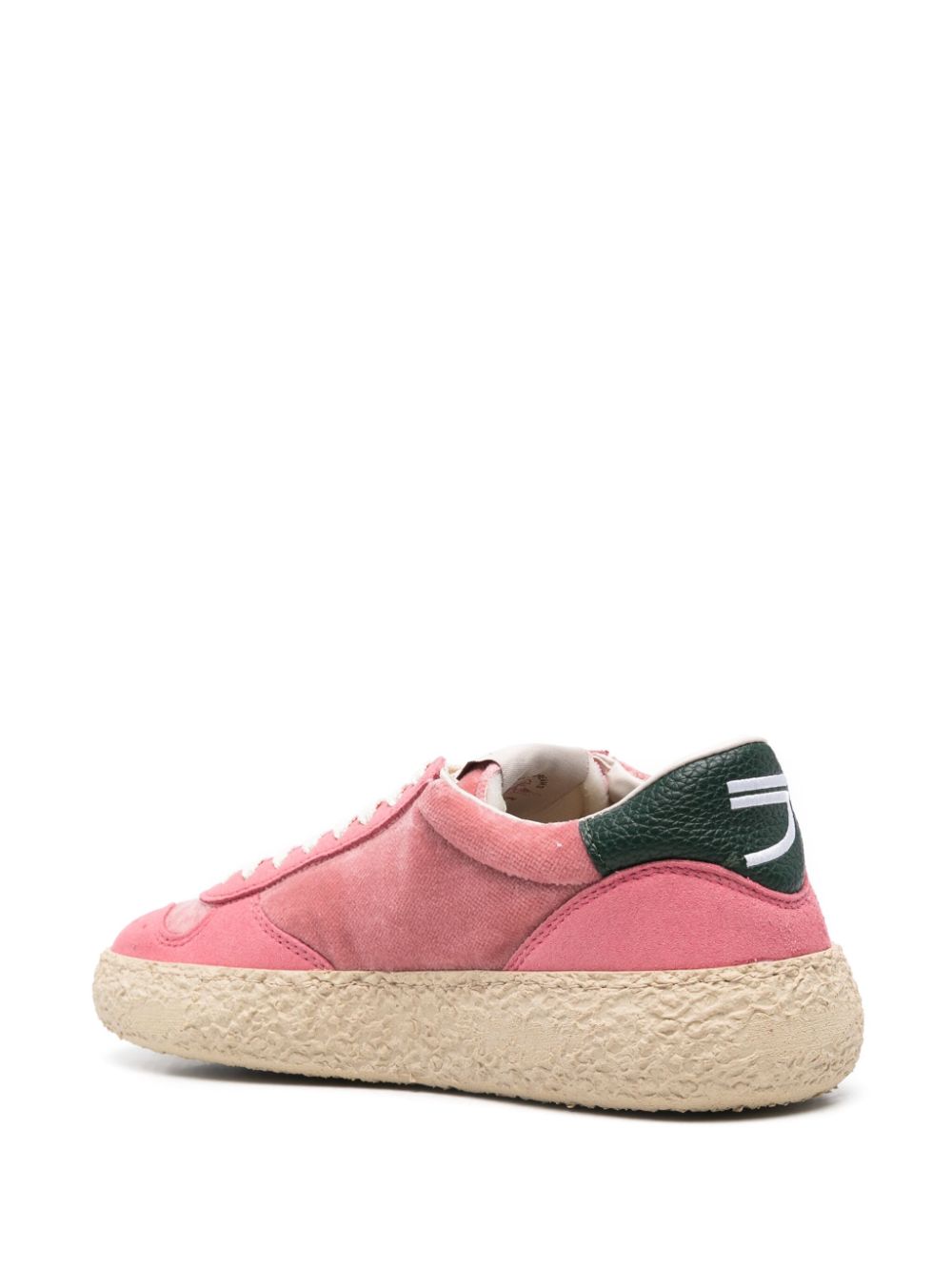 Puraai Fluwelen sneakers Roze