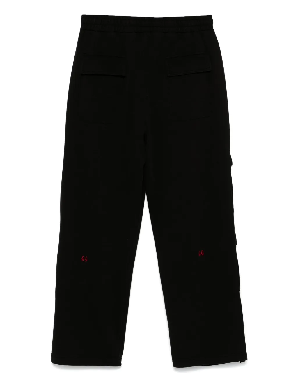 44 LABEL GROUP cargo-pockets sweatpants - Zwart