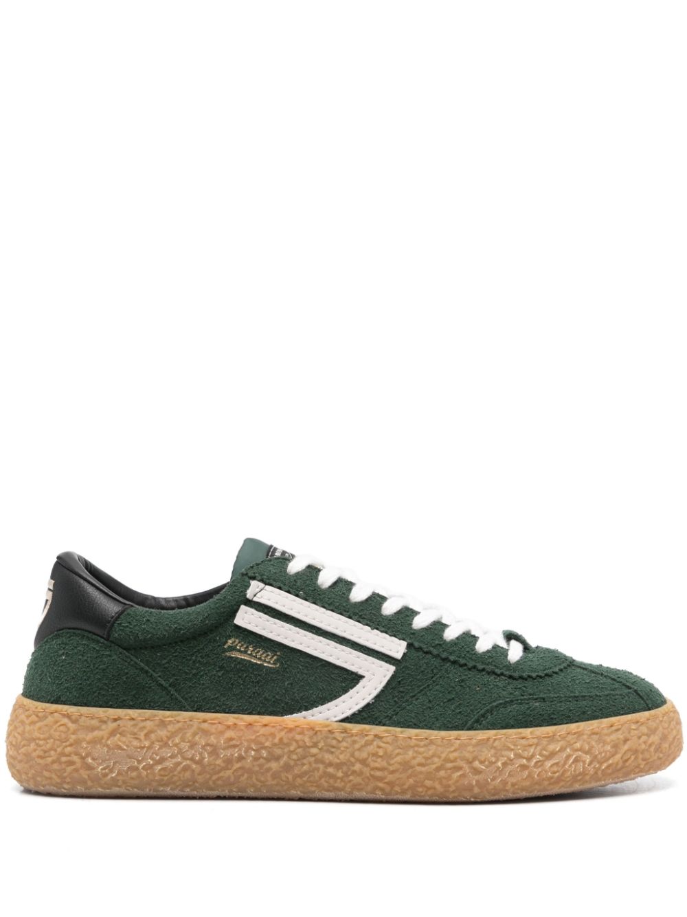 Puraai faux-suede sneakers Green