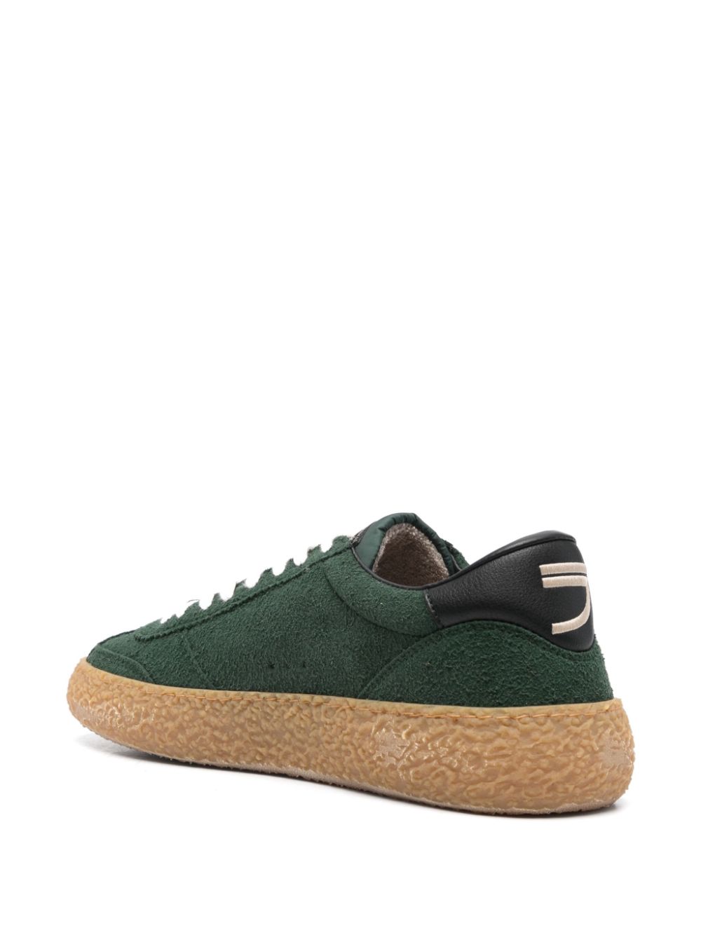 Puraai Sneakers van imitatiesuède Groen