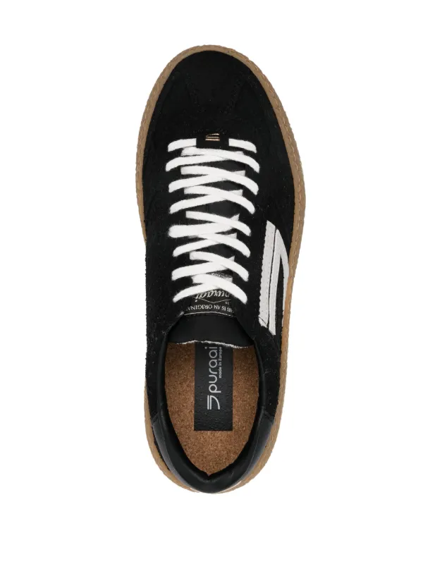 靴 pura Puraai logo-patch Sneakers | Black | FARFETCH