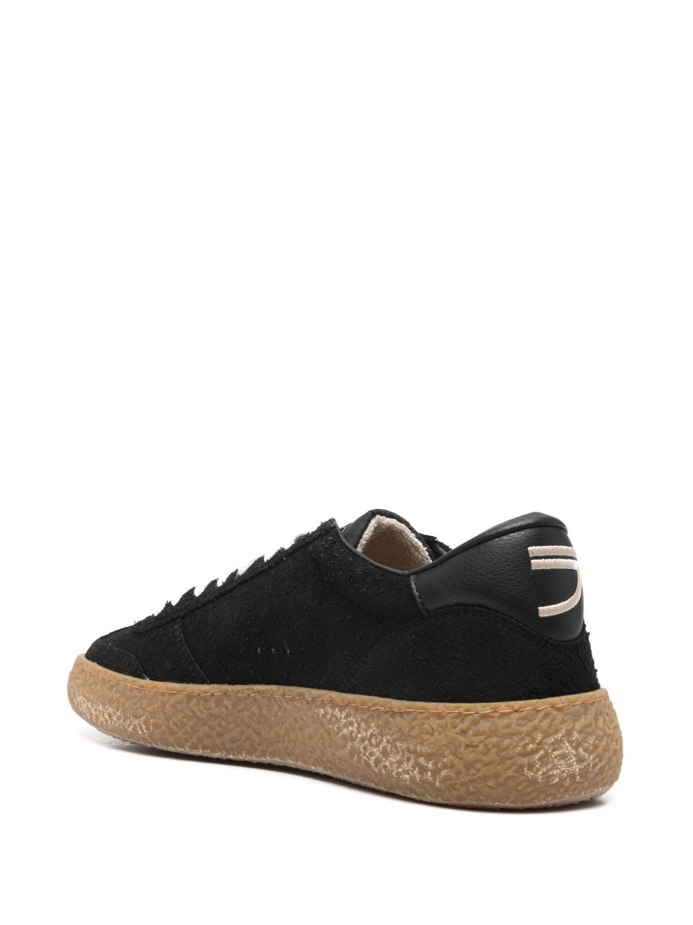 Puraai logo-patch sneakers Black