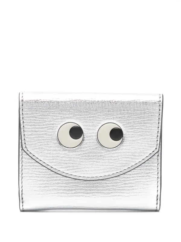 Anya Hindmarch Eyes 財布 | シルバートーン | FARFETCH JP