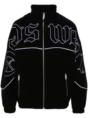 Balenciaga Outline Track Jacket | Black | FARFETCH