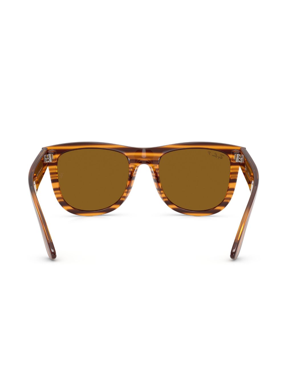 Ray-Ban Wayfarer Reverse zonnebril met vierkant montuur Bruin