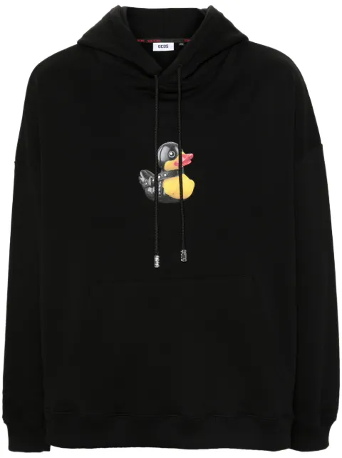 GCDS duck-print hoodie