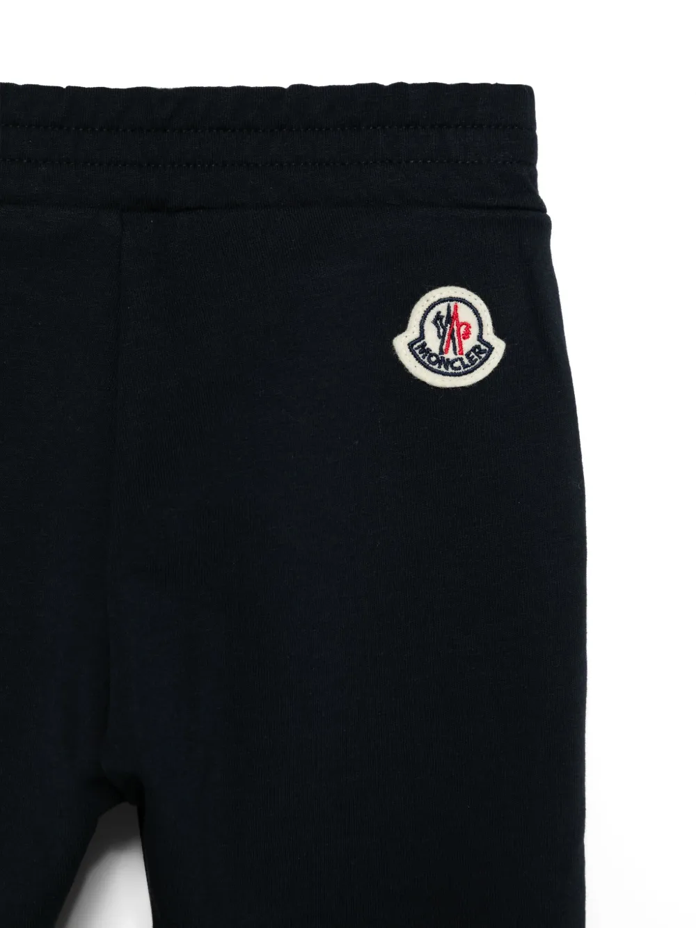 Moncler Enfant Trainingsbroek met logo-jacquard Blauw