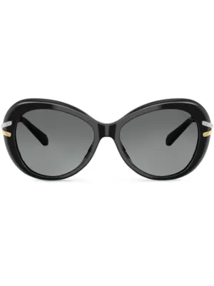 Swarovski Eyewear crystal-embellished Sunglasses | Black  display picture 1