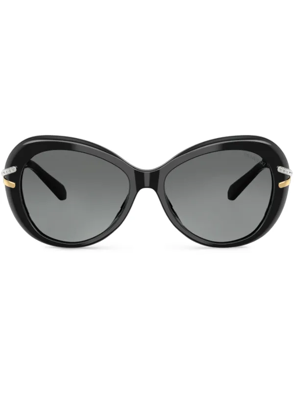 ビジュー付きブラックサングラス Dior ビジュー付きブラックサングラス