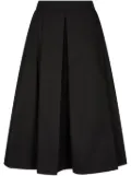 STUDIO TOMBOY cotton A-line skirt - Black