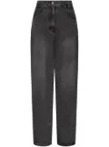 STUDIO TOMBOY logo-patch jeans - Grey