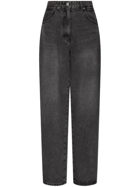 STUDIO TOMBOY logo-patch jeans