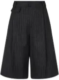 STUDIO TOMBOY pinstriped tailored shorts - Grey