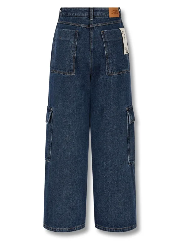 STUDIO TOMBOY cargo-style Jeans | Blue | FARFETCH JO