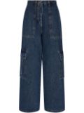 STUDIO TOMBOY cargo-style jeans - Blue