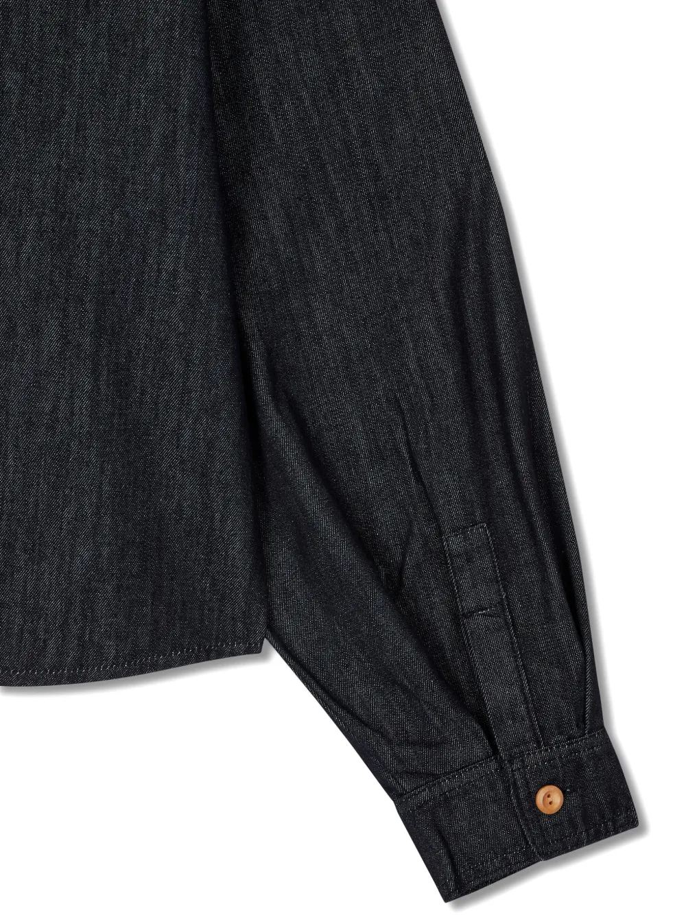 STUDIO TOMBOY Cropped overhemd Blauw