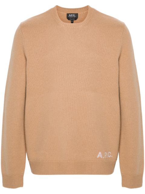 A.P.C. intarsia-knit sweater Men