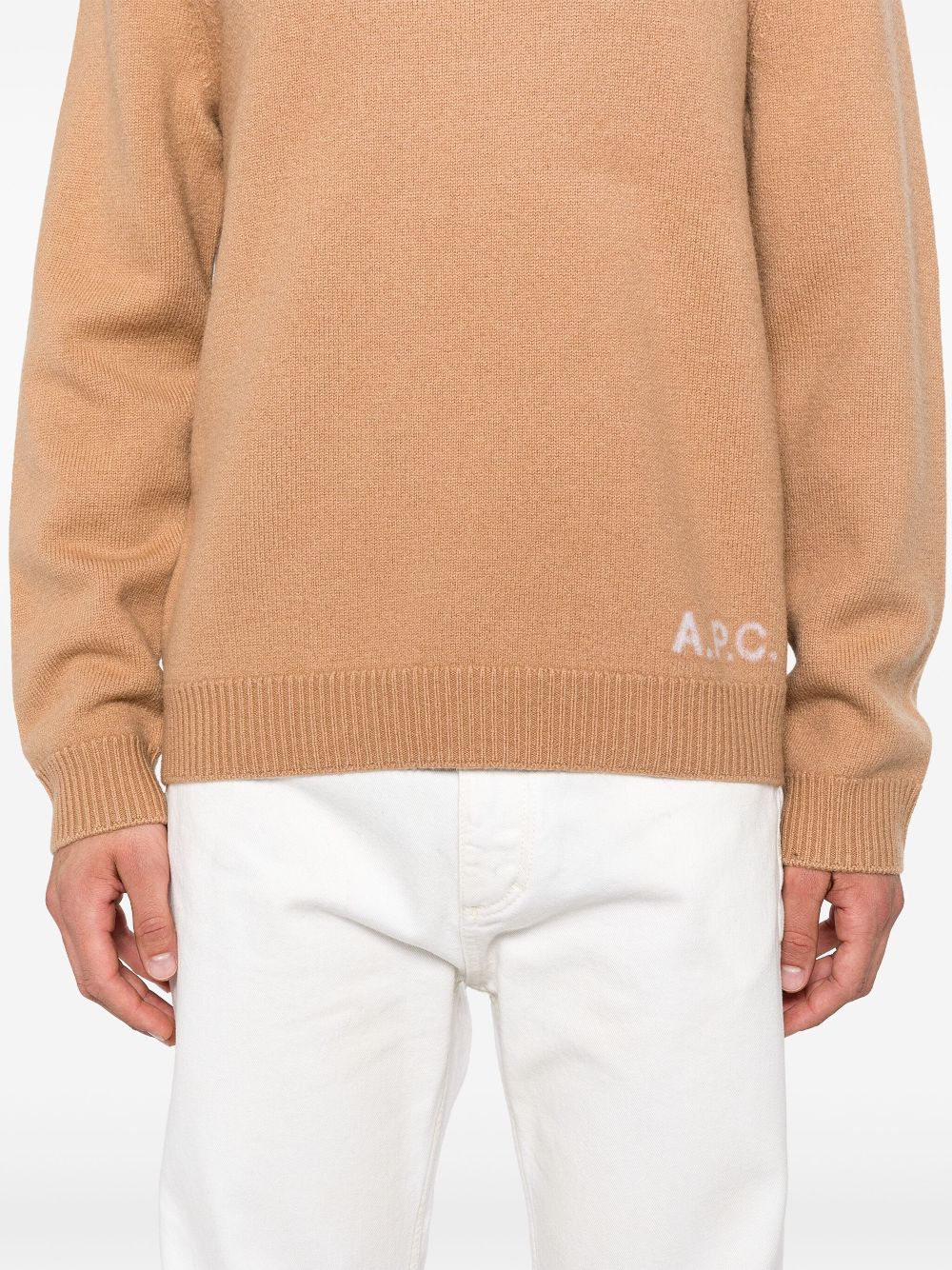 A.P.C. intarsia-knit sweater Men